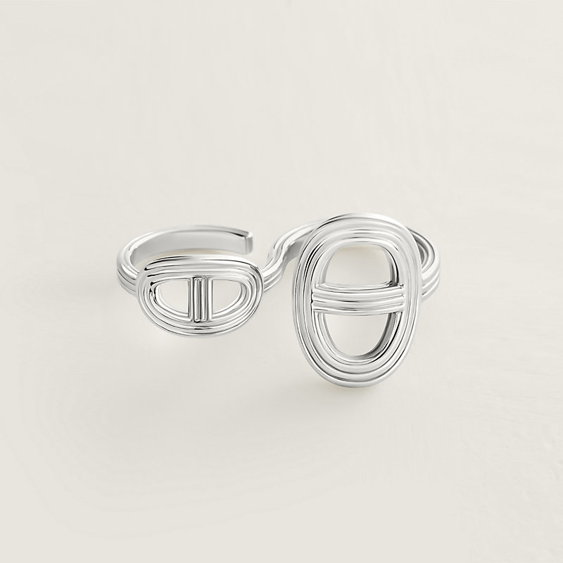 Chaine d'ancre 24 double ring, very large model | Hermès Chaine d'ancre 24 double ring, very large model | Hermès